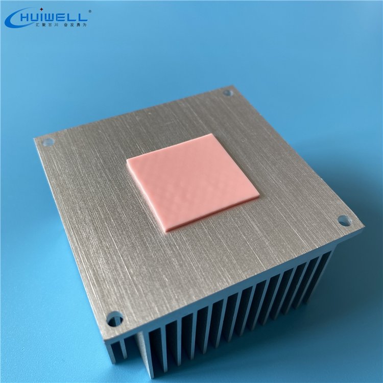 thermally conductive导热硅胶片热介面填充垫片gap pad导热材料 - 爱